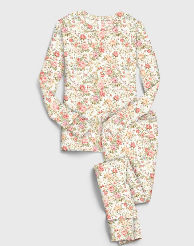 Sweet Summer Sweet Petals - Bamboo Long Sleeve Lounge Set